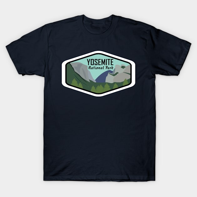 Yosemite National Park T-Shirt by abbyhikeshop